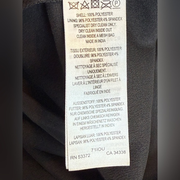 French Connection Enid Beaded Deep-V Neck Mini Dress 2 - Picture 12 of 14